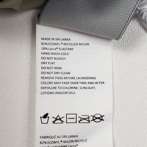 Prana Bikini Set Willow Falls Top & Gemma Bottom Sz Small Reversible Waves Print - Picture 8 of 16